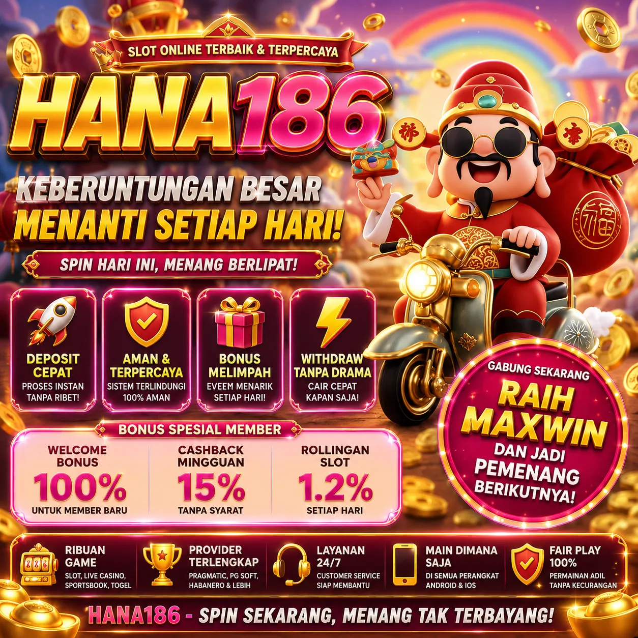 HANA186 Banner